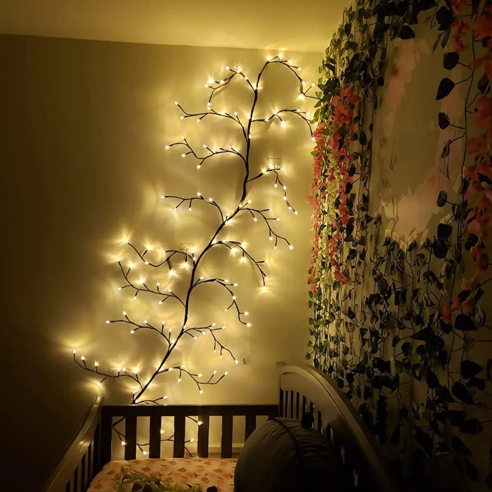 144 Leds Lighted Vine Tree for Home - Rieworkes