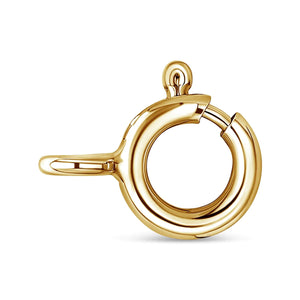 14K Gold Round Diamond Three - Stone Drop Pendant 18" Necklace - (H - I Color, SI1 - SI2 Clarity) - Rieworkes