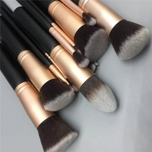 14pcs Makeup Brushes Set For Foundation - Rieworkes