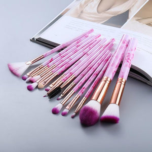 15 Piece Glamour Brush Set - Rieworkes