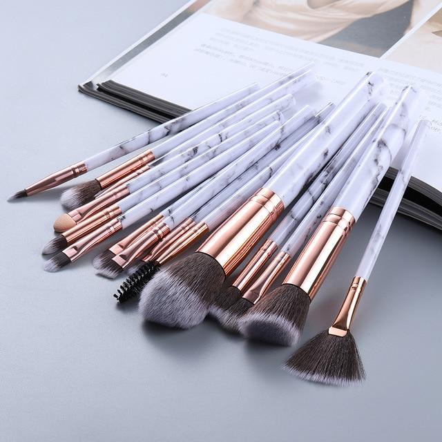 15 Piece Glamour Brush Set - Rieworkes