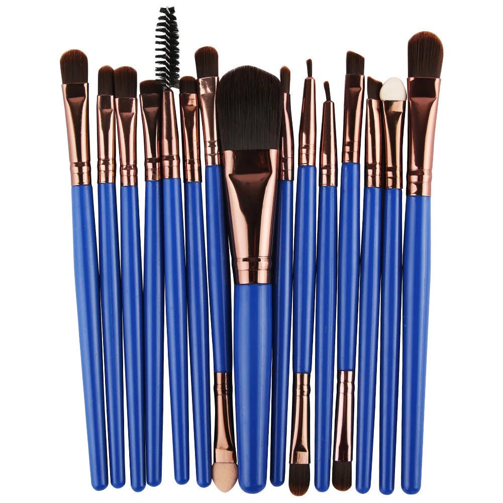 15 Pieces Makeup Brush Set - Rieworkes