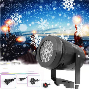 16 - Pattern Christmas Projector Lamp - Rieworkes