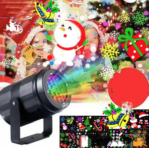 16 - Pattern Christmas Projector Lamp - Rieworkes