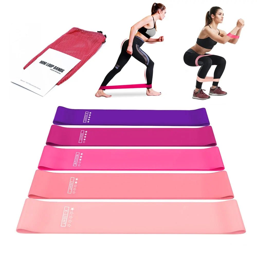 16PCS Resistance Band Set: Home Gym Fitness Training - Rieworkes