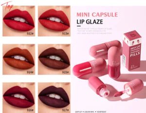 18 Color Mini Capsule Lip Glaze - Rieworkes