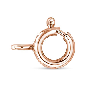 18K Rose Gold 3/8 Cttw Black and White Diamond Ball with Filigree Heart and Cluster Design 18" Pendant Necklace (Black and G - H Color, SI1 - SI2 Clarity) - Rieworkes