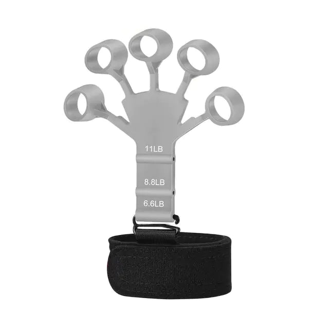 1pcs Silicone Gripster Grip Strengthener Finger Stretcher Hand Grip Trainer Gym Fitness Training And Exercise Hand Strengthene - Rieworkes