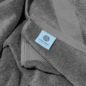 2 Pack Luxury Soft Bath Sheet Towels 650 GSM Extra Large 35x70 inch Grey Color - Rieworkes