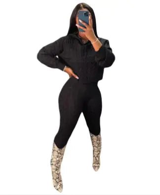 2 Piece Women&#39;s Casual Sweatshirts - Rieworkes