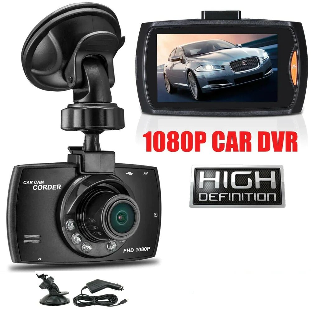 2.7&#39;&#39; Full HD 1080P Dash Cam Car DVR Front &amp; Rear Camera Night Vision G - Sensor - Rieworkes