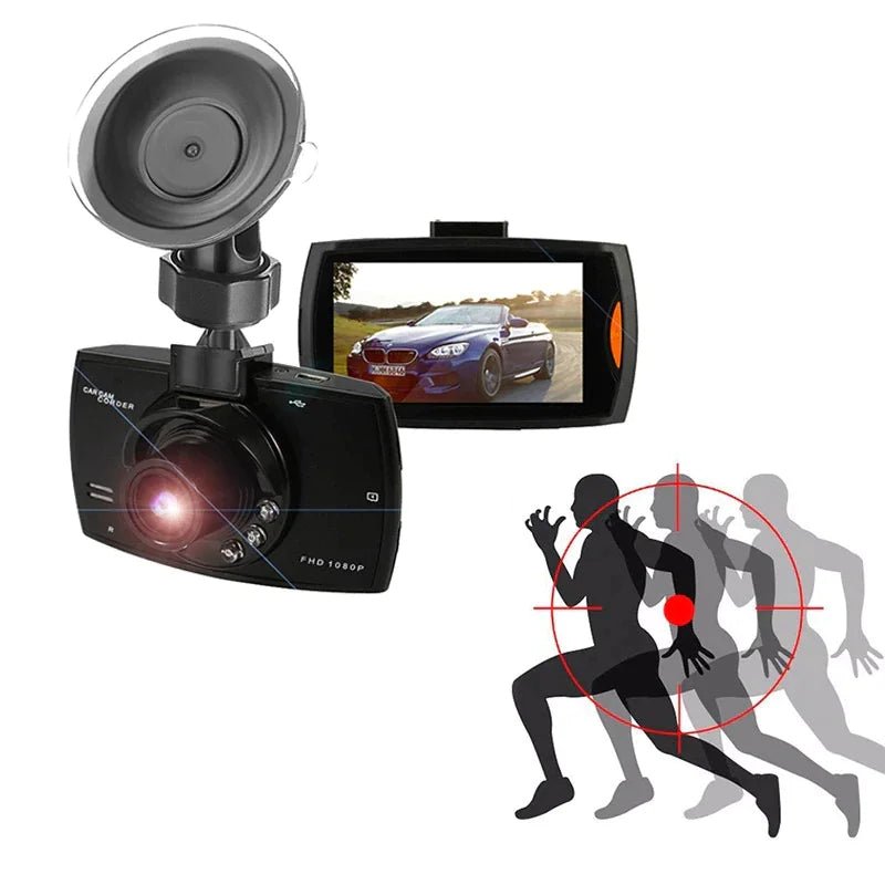 2.7&#39;&#39; Full HD 1080P Dash Cam Car DVR Front &amp; Rear Camera Night Vision G - Sensor - Rieworkes