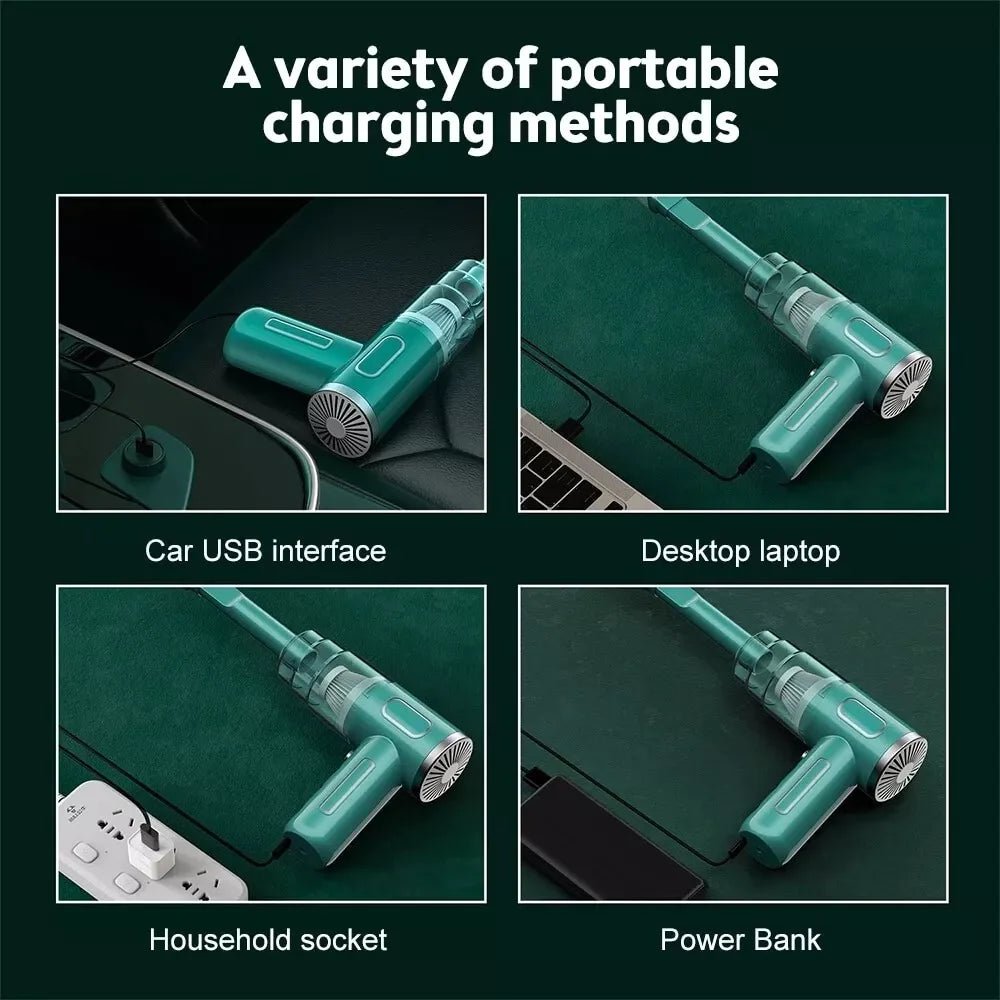 29000PA Cordless Hand Held Vacuum Cleaner Mini Portable Car Auto Home Wireless - Rieworkes