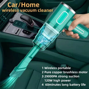 29000PA Cordless Hand Held Vacuum Cleaner Mini Portable Car Auto Home Wireless - Rieworkes