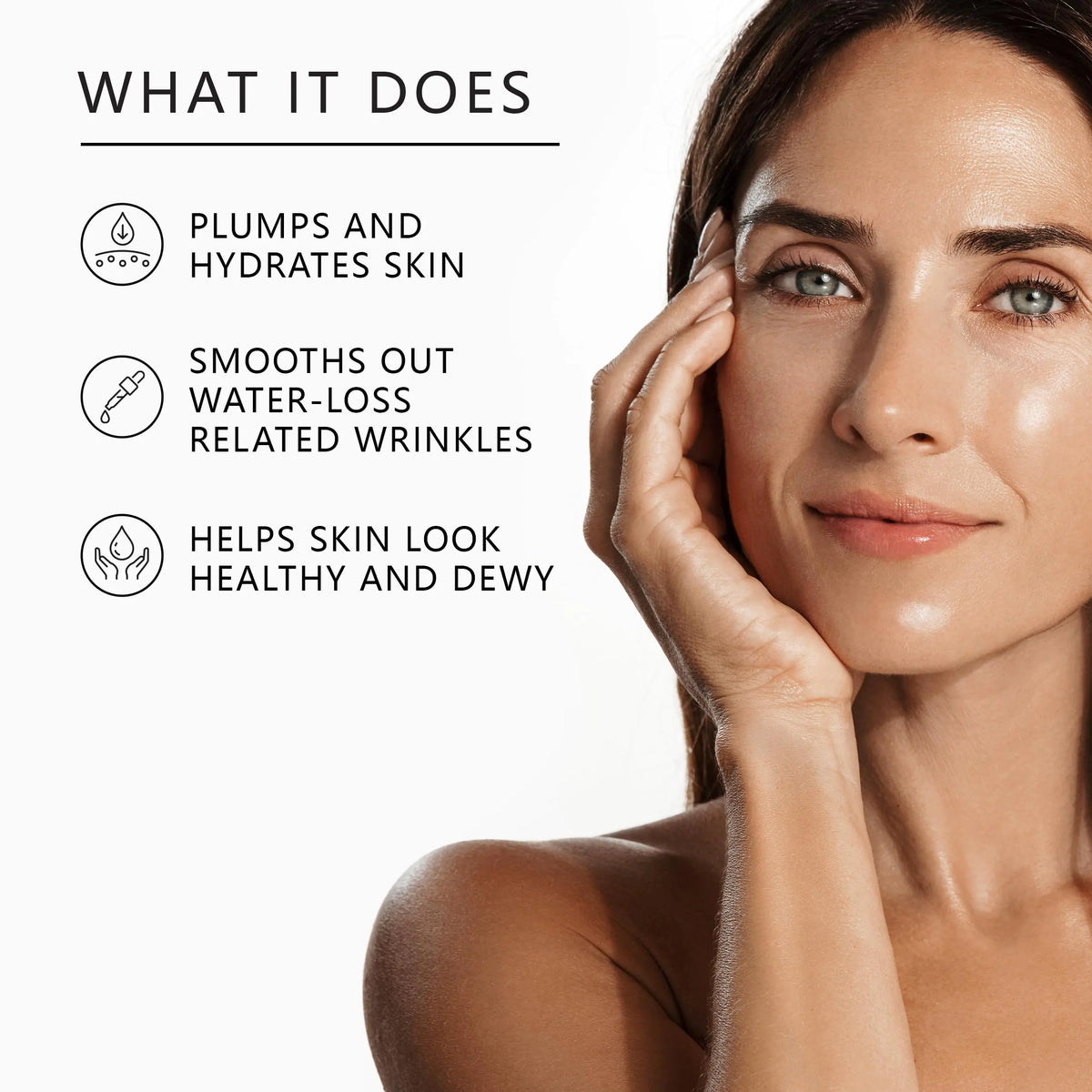 Pure Hyaluronic Acid Serum for Face - Plumping, Anti-Aging &amp; Hydrating - Fragrance-Free, Pairs Well with Vitamin C Face Serum &amp; Hylunaric Acid Moisturizer, 29ml/1 oz 1 Fl Oz (Pack of 1)