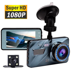 3 in 1 Rear View Dual Camera Full HD Night Vision Car Dash Camera - Rieworkes