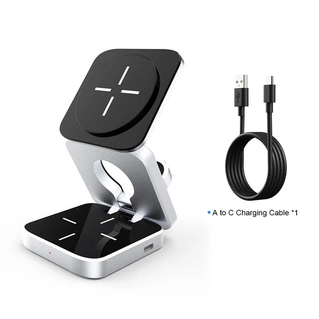 3 in 1 Wireless Charging Station - Rieworkes