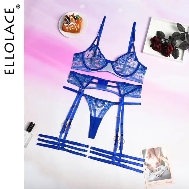 3 Piece Lingerie Set - Rieworkes