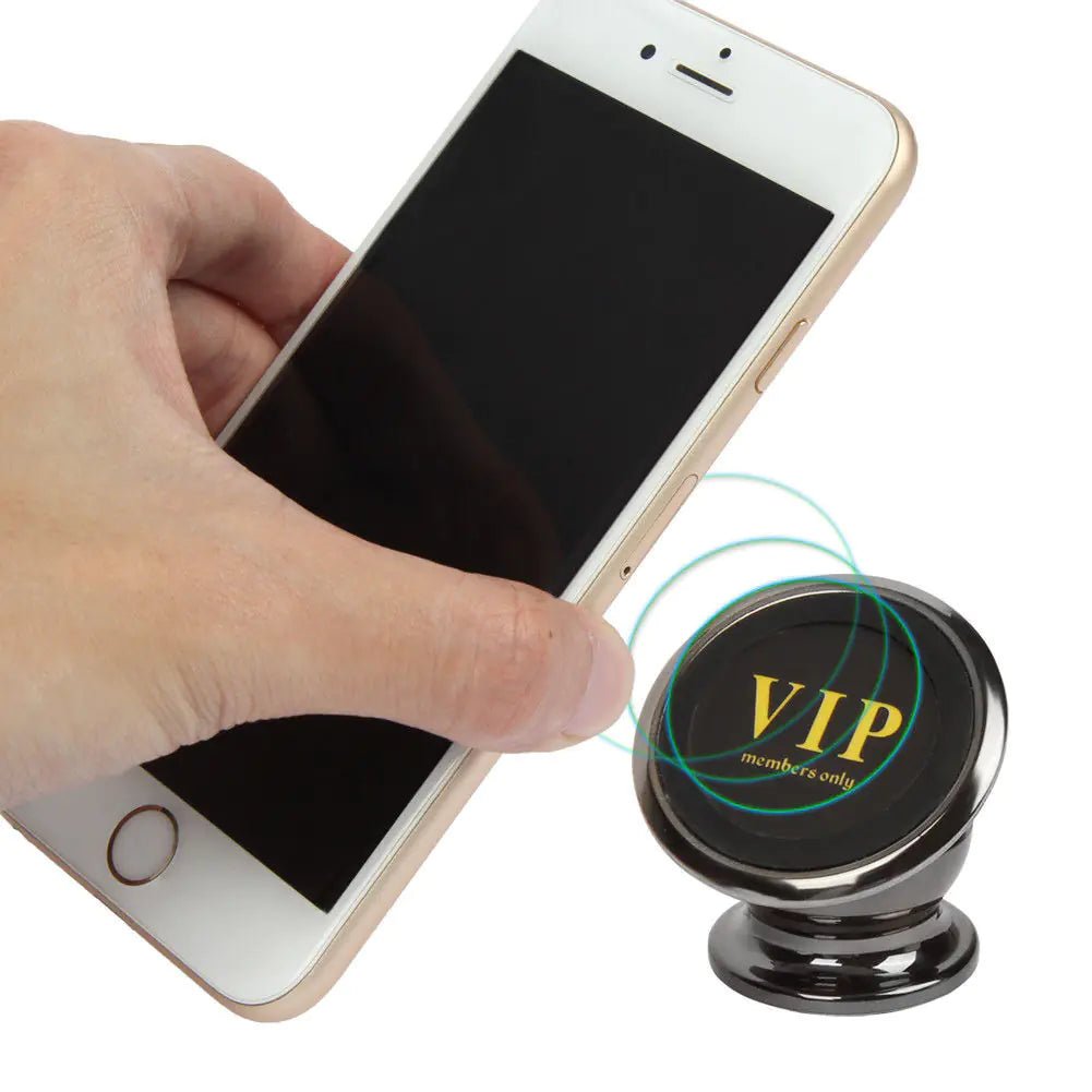 360 Degree Magnetic Car Dash Mount Ball Dock Holder For Phone Tablet Universal - Rieworkes