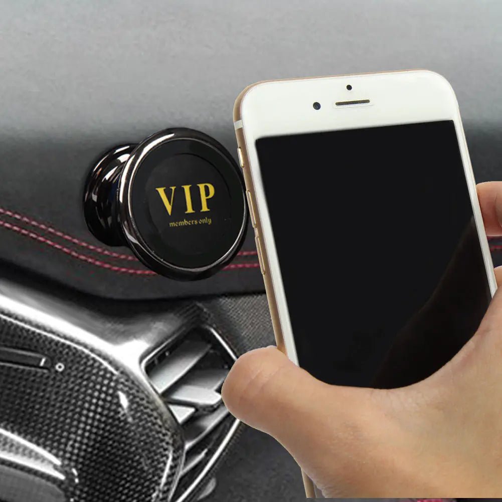 360 Degree Magnetic Car Dash Mount Ball Dock Holder For Phone Tablet Universal - Rieworkes