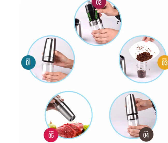 MLIA Set Electric Pepper Mill