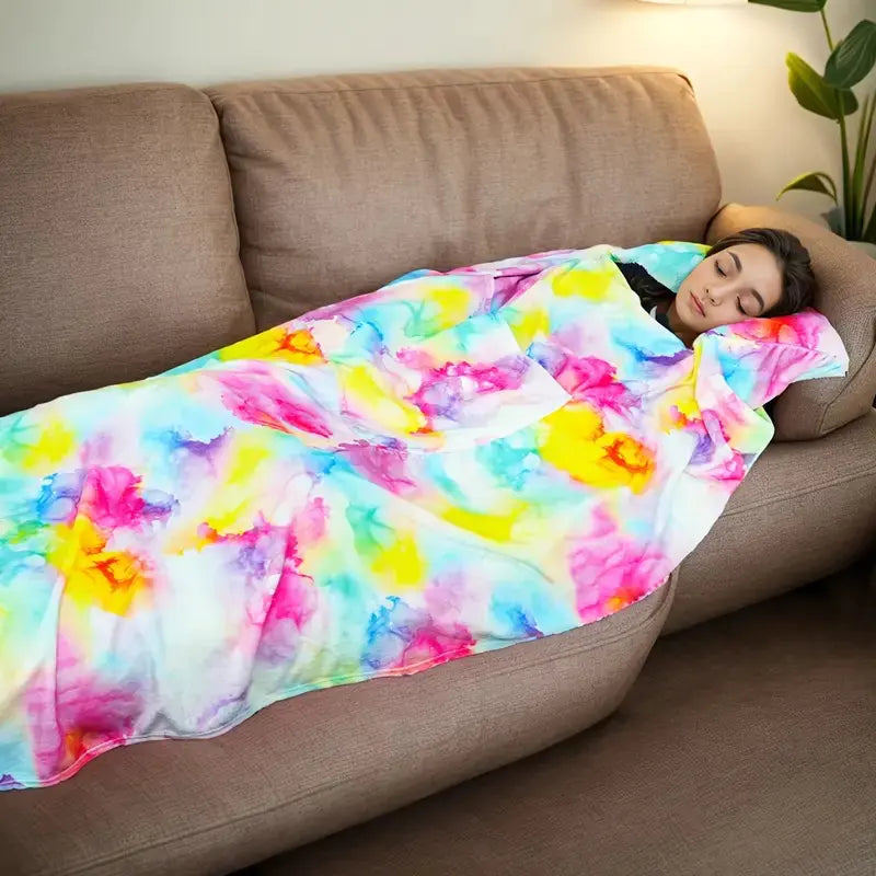 2024 Winter Car Air Conditioning Blanket with Pillow