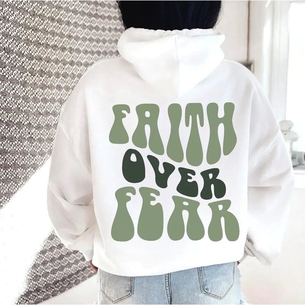 Faith Over Fear Hoodie Rieworkes
