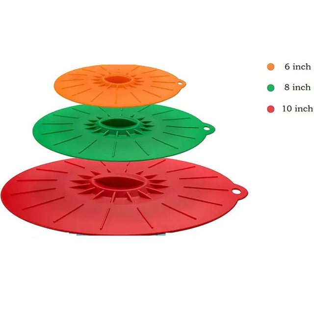 5 PCS Set Silicone Microwave Bowl Cover - Rieworkes