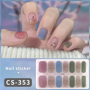 DIY Gel Nail Stickers Rieworkes