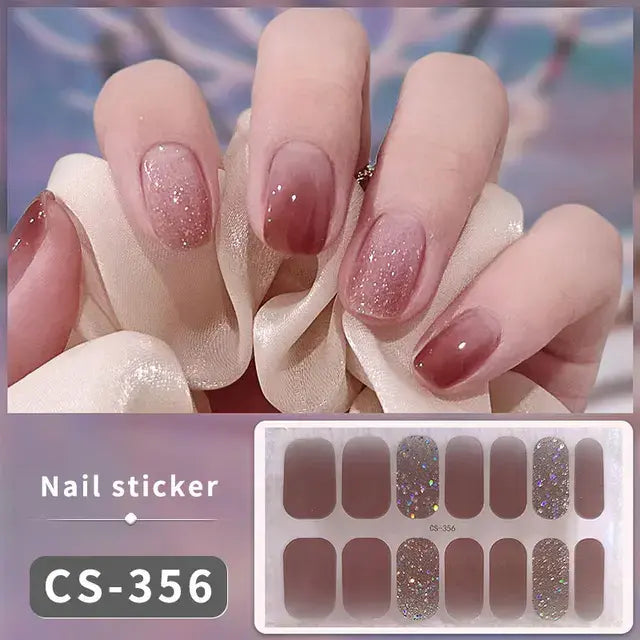 DIY Gel Nail Stickers Rieworkes