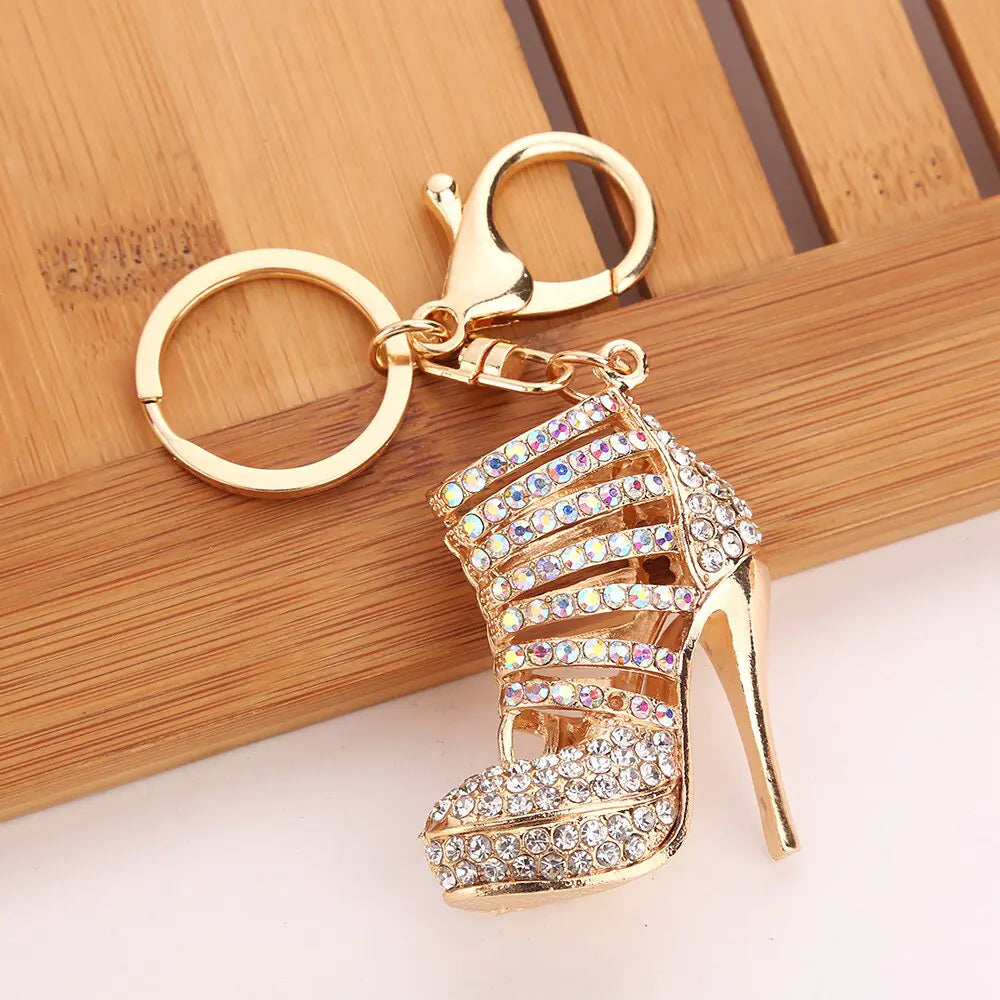 Alloy High Heels Keychain Rieworkes