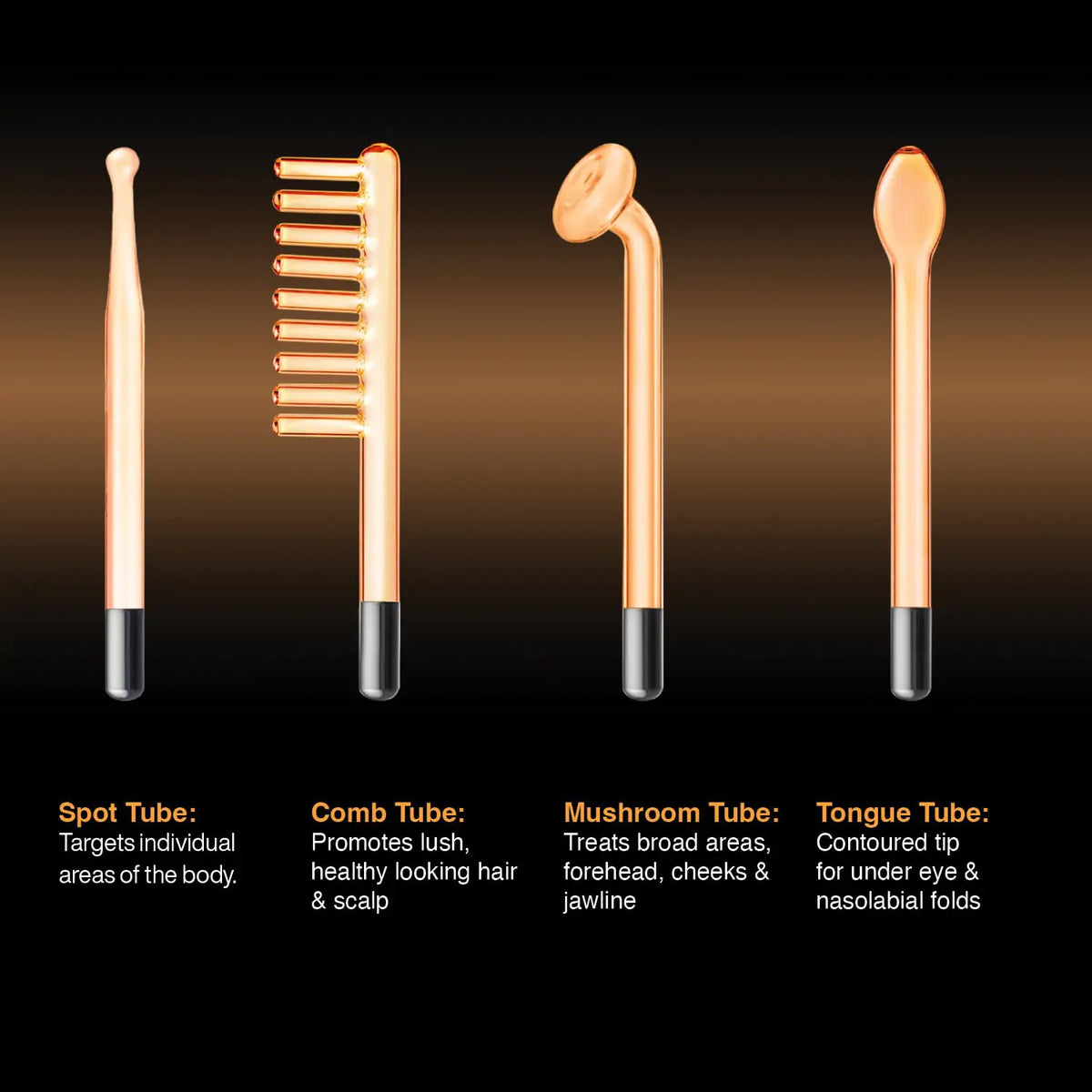 NuDerma Portable Handheld Skin Therapy Wand Machine w/Neon – Anti-Aging - Skin Tightening - Wrinkle Reducing - Dark Circles – Clarifying - Hair &amp; Scalp Stimulator