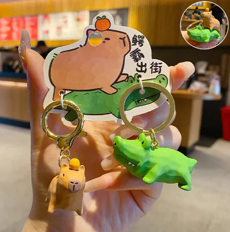 Couple A Pair Of Buckles Creative Keychain Rieworkes