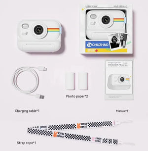 Camera Photo Printable Toy Student Digital Camera Baby Birthday Present Rieworkes