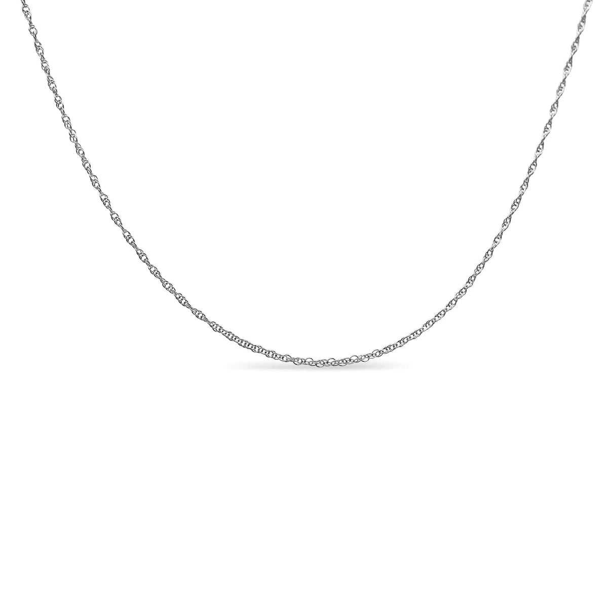 .925 Sterling Silver 1/10 Cttw Diamond Lock Pendant 18&quot; Necklace (H - I Color, I1 - I2 Clarity) - Rieworkes