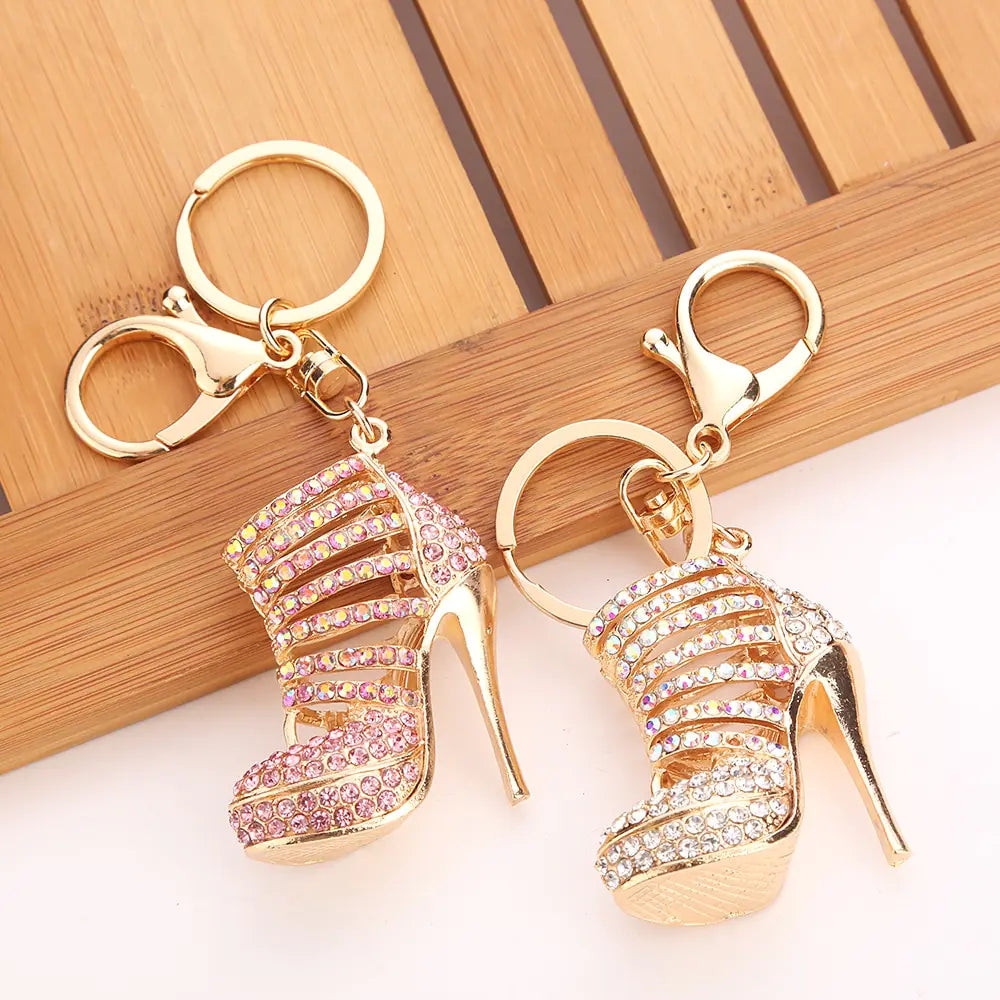 Alloy High Heels Keychain Rieworkes