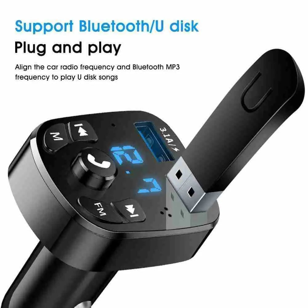 Bluetooth FM Transmitter Car Player Kit Rieworkes