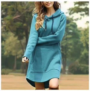 Solid Color Long Sleeve Hoodie