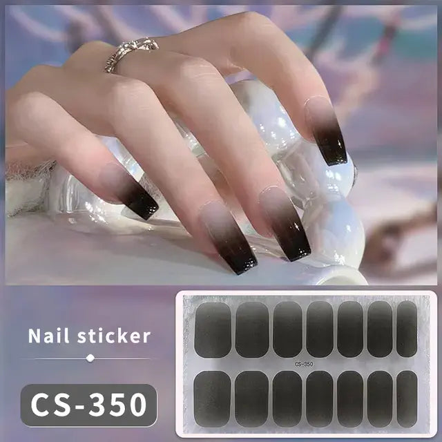 DIY Gel Nail Stickers Rieworkes