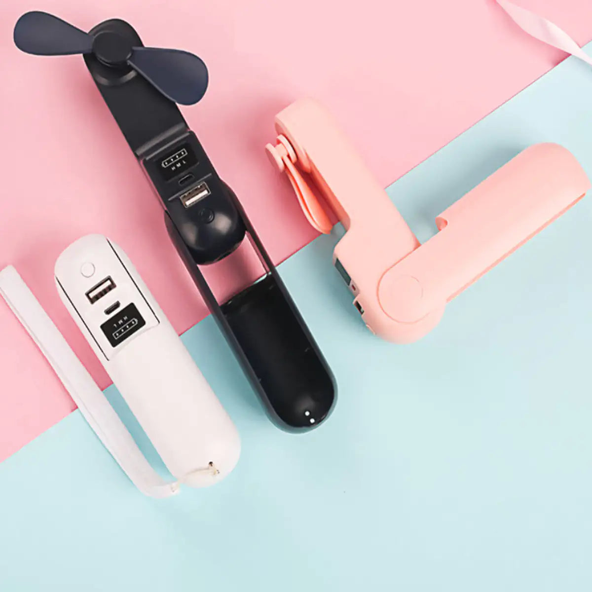 Trio 3 in 1 Light Fan And Charger For Your Phone Mimarta