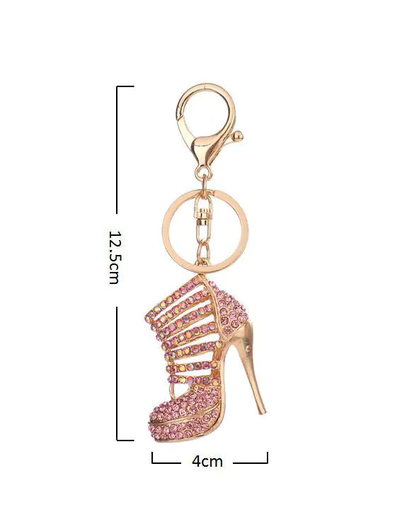 Alloy High Heels Keychain Rieworkes