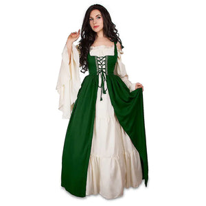 Medieval Costume Dress for Women's Halloween Party
