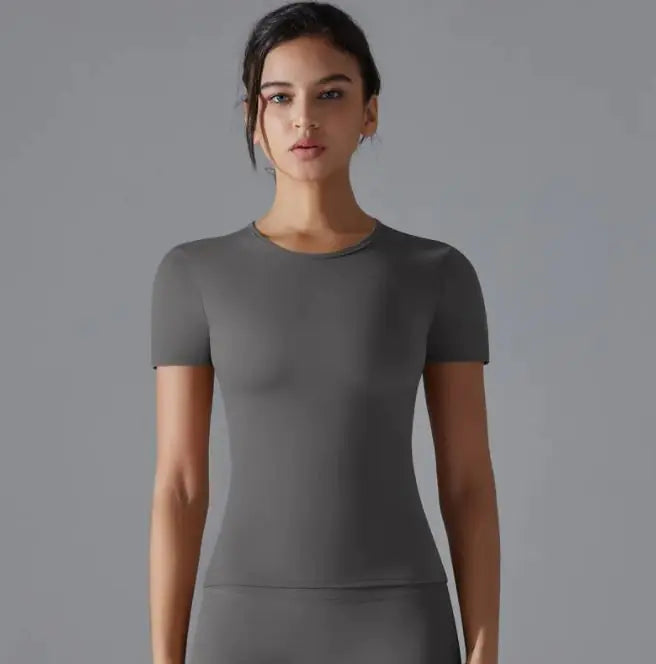 Women's Solid Color Sport T-Shirt