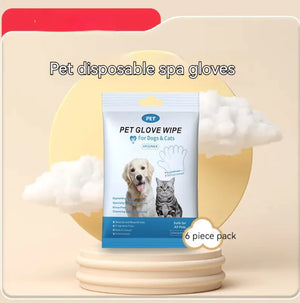Pet Cleaning Gloves & Wipes Mimarta