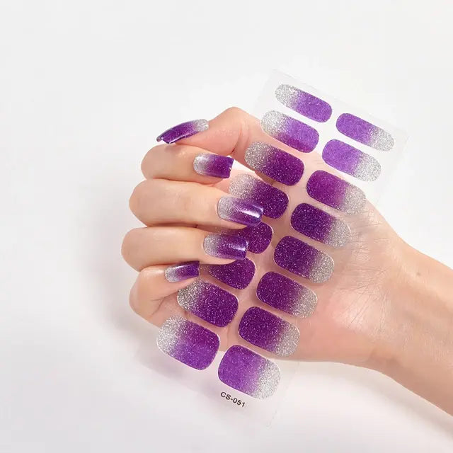 DIY Gel Nail Stickers Rieworkes