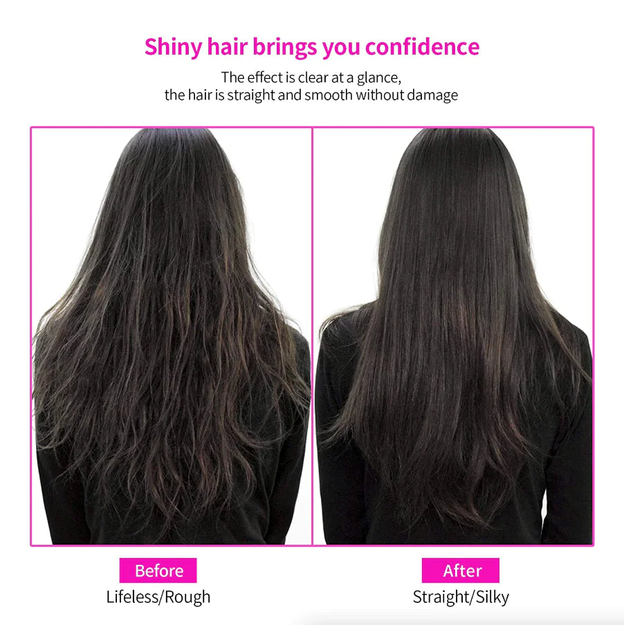 Hair Straightener Comb Pro Electric Beard Straightening Comb Heat Hot Comb Press Rieworkes