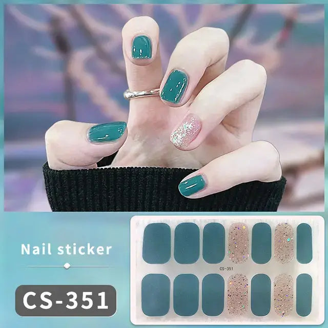 DIY Gel Nail Stickers Rieworkes