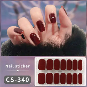 DIY Gel Nail Stickers Rieworkes