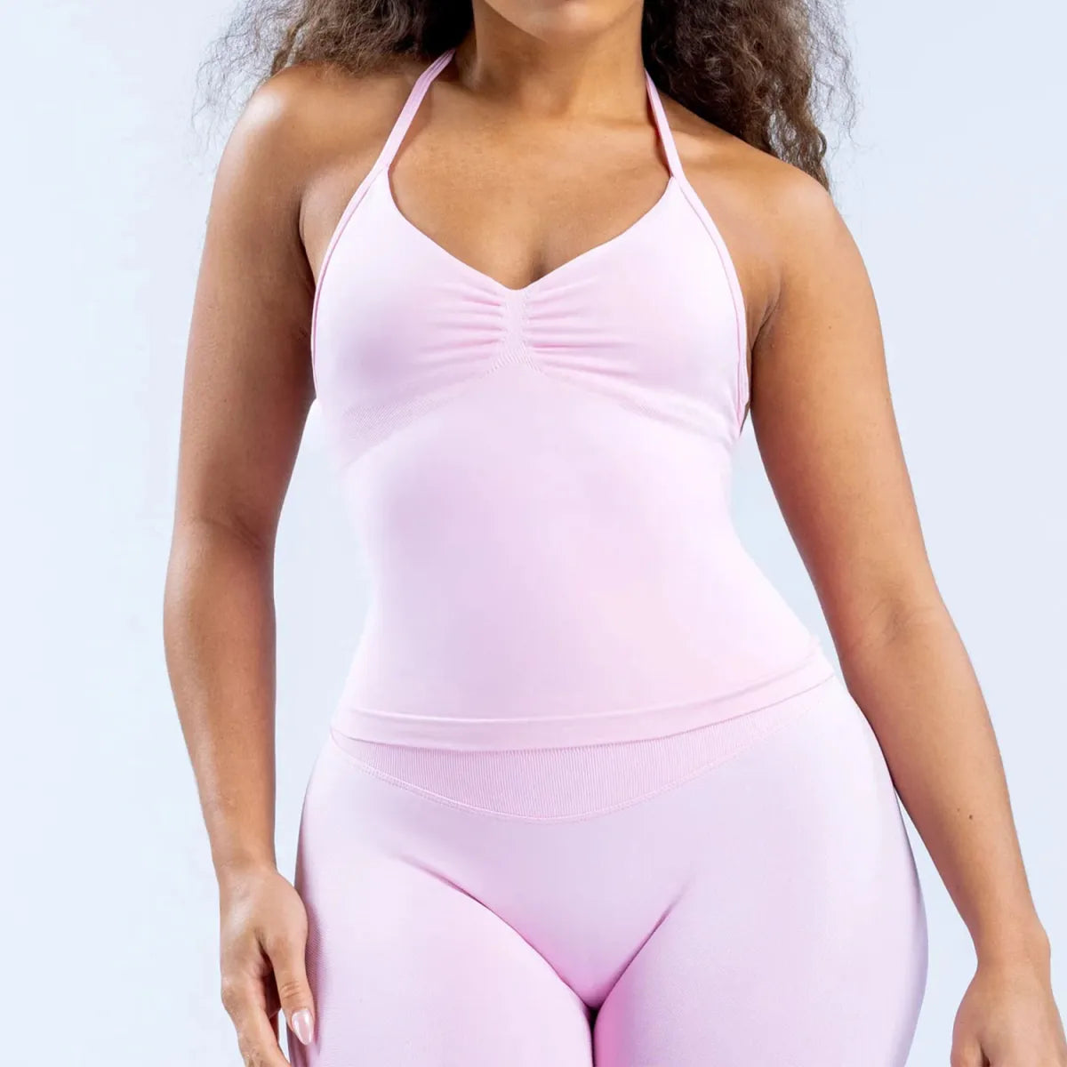 Matte Nylon Seamless Sports Vest Top Rieworkes