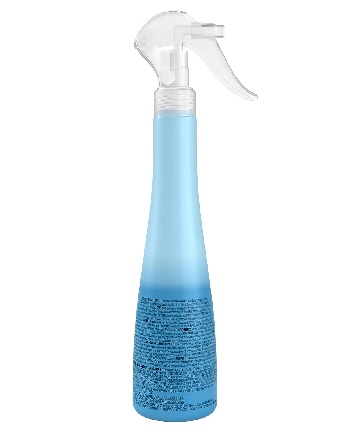 PRAVANA Intense Therapy Leave-In Conditioner Spray Treatment &amp; Detangler | Instantly Detangles &amp; Hydrates | Equalizes Hair Porosity | For All Hair Types | Strengthens &amp; Softens Hair 10.1 Fl Oz (Pack of 1)